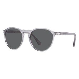New PERSOL Grey Round PO3286S 309/B1 Sunglasses Women
